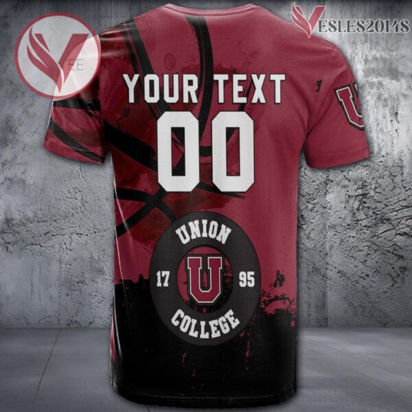 Union Dutchmen Basketball Grunge Pattern Unique Personalized T Shirts - Vesles2014S 1