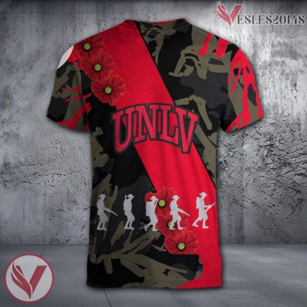 Union Dutchmen NCAA With Red Poppy Flower 3D Shirt, Unique Gift For Fans - Vesles2014S 1