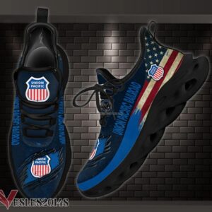 Union Pacific Railroad Custom Shoes Style 1, Best Running Shoes For Fans - Vesles2014S