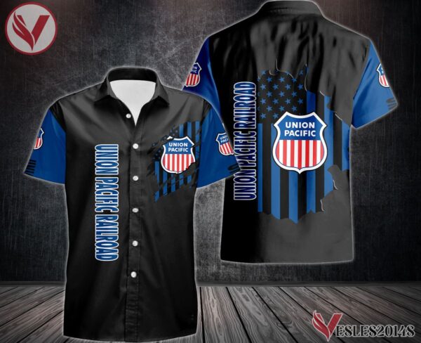 Union Pacific Railroad Uniform Custom Clothes Style 3, Unique Gifts For Employee - Vesles2014s 3