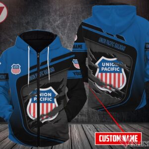 Union Pacific Railroad Uniform Custom Clothes Style 4, Unique Gifts For Employee - Vesles2014s 1
