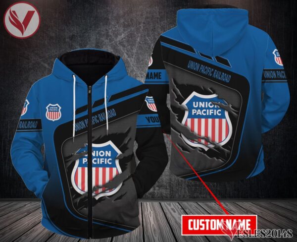 Union Pacific Railroad Uniform Custom Clothes Style 4, Unique Gifts For Employee - Vesles2014s 1