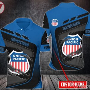 Union Pacific Railroad Uniform Custom Clothes Style 4, Unique Gifts For Employee - Vesles2014s 3