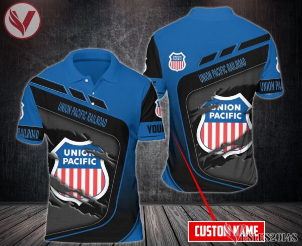 Union Pacific Railroad Uniform Custom Clothes Style 4, Unique Gifts For Employee - Vesles2014s 3