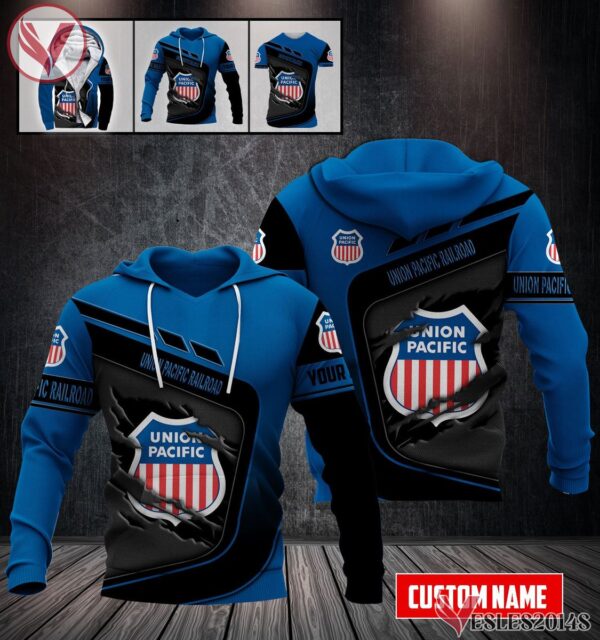 Union Pacific Railroad Uniform Custom Clothes Style 4, Unique Gifts For Employee - Vesles2014s