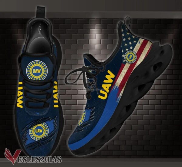 United Automobile Workers Custom Shoes Style 1, Best Running Shoes For Fans - Vesles2014S