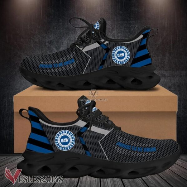 United Automobile Workers Logo Custom Shoes, Best Running Shoes For Fans - Vesles2014S