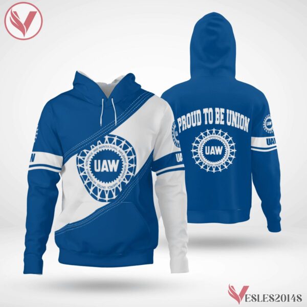 United Automobile Workers - Xtkh34 Uniform Custom Clothes, Unique Gifts For Employee - Vesles2014s 3