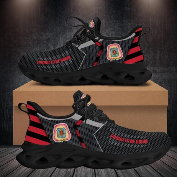United Brotherhood Of Carpenters And Joiners Of America Logo Custom Shoes, Best Running Shoes For Fans - Vesles2014S