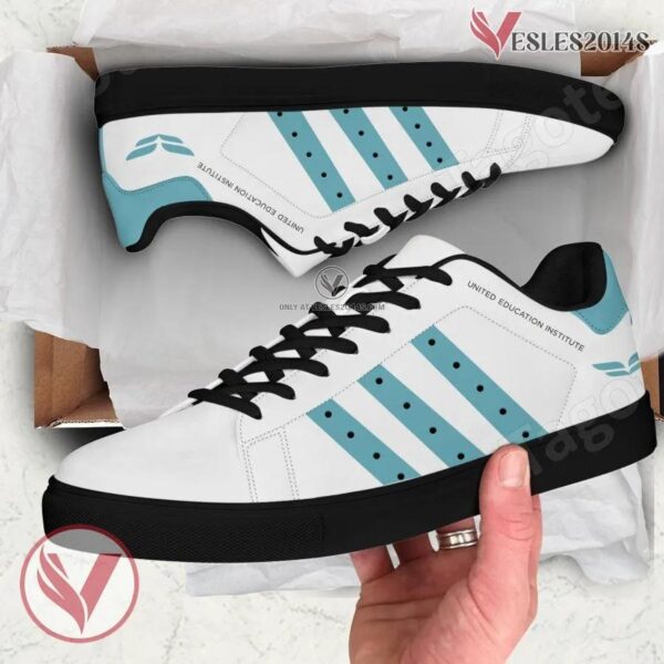 United Education Institute-Huntington Park Campus Logo Stan Smith Shoes, Unique Sneaker For Fans - Vesles2014s 1
