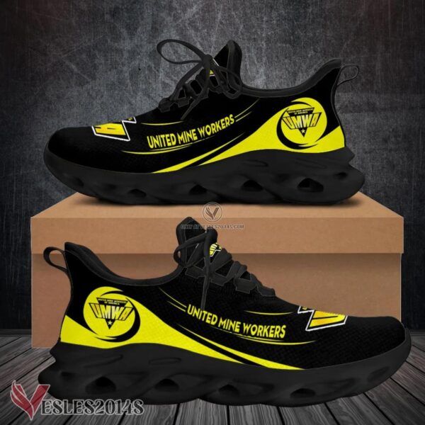 United Mine Workers Custom Shoes, Best Running Shoes For Fans - Vesles2014S