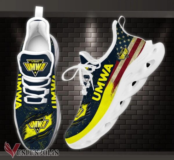 United Mine Workers Custom Shoes Style 1, Best Running Shoes For Fans - Vesles2014S 1