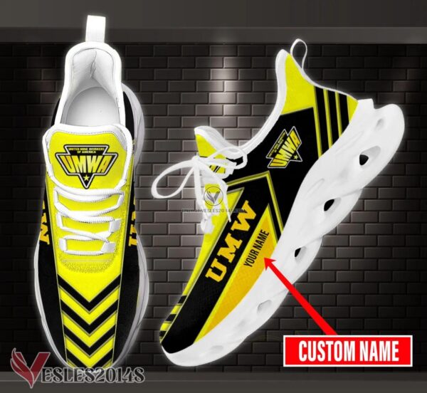 United Mine Workers Custom Shoes Style 2, Best Running Shoes For Fans - Vesles2014S 1