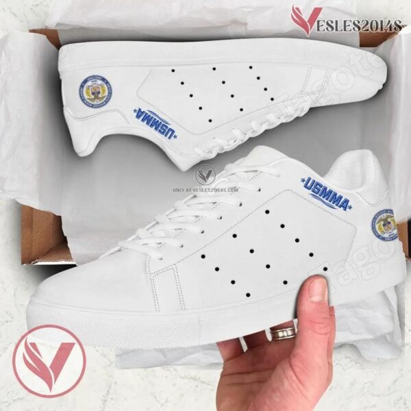 United States Merchant Marine Academy Logo Stan Smith Shoes, Unique Sneaker For Fans - Vesles2014s