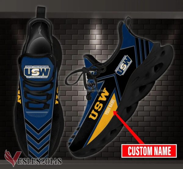 United Steelworkers Custom Shoes Style 2, Best Running Shoes For Fans - Vesles2014S