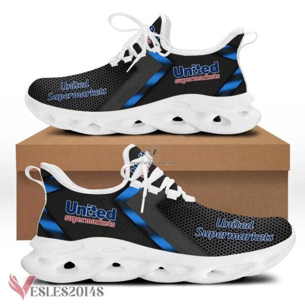 United Supermarkets Logo Custom Shoes, Best Running Shoes For Fans - Vesles2014S 1