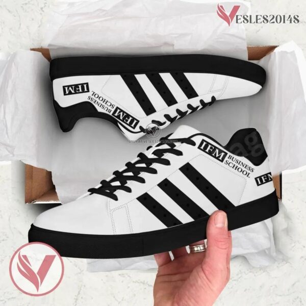 University IFM, Institute of Finance and Management Print Stan Smith Shoes, Unique Sneaker For Fans - Vesles2014s 1
