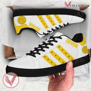 University of Iowa Logo Stan Smith Shoes, Unique Sneaker For Fans - Vesles2014s 1