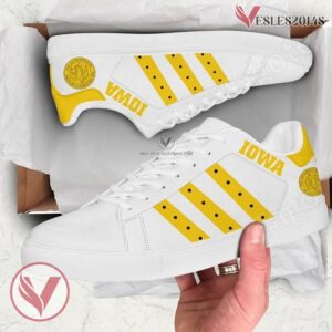 University of Iowa Logo Stan Smith Shoes, Unique Sneaker For Fans - Vesles2014s