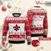 University of Louisiana at Lafayette Custom Ugly Christmas Sweater, Unique Gift For Fans - Vesles2014s