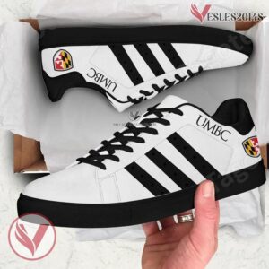 University of Maryland Baltimore County (UMBC) Logo Stan Smith Shoes For Men And Womens - Vesles2014s 1