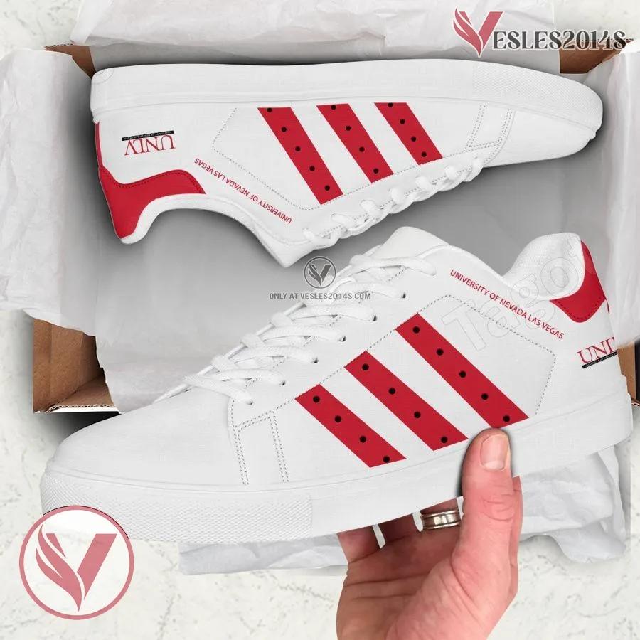 University of Nevada Las Vegas Logo Stan Smith Shoes, Unique Sneaker For Fans - Vesles2014s