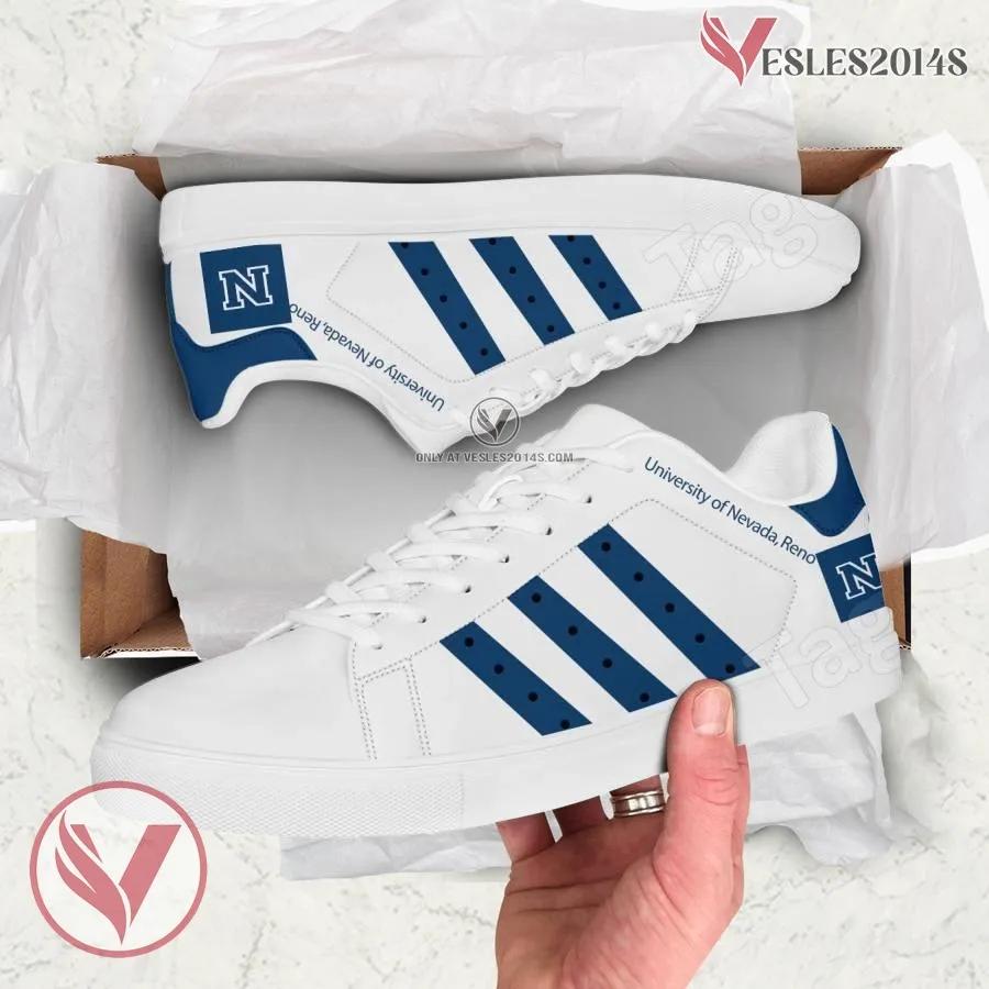 University of Nevada-Reno Stan Smith Shoes, Unique Sneaker For Fans - Vesles2014s