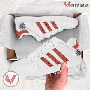 University of Puerto Rico in Ponce Logo Low Top Shoes, Unique Sneaker For Fans - Vesles2014s