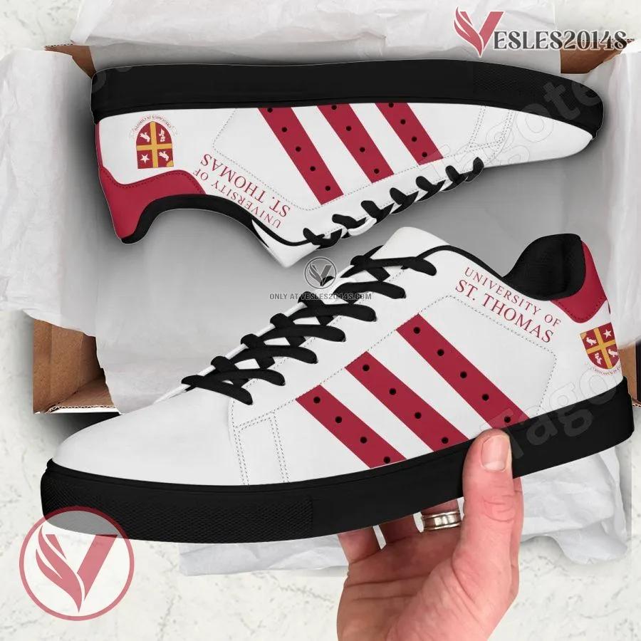 University of St Thomas Logo Stan Smith Shoes, Unique Sneaker For Fans - Vesles2014s 1