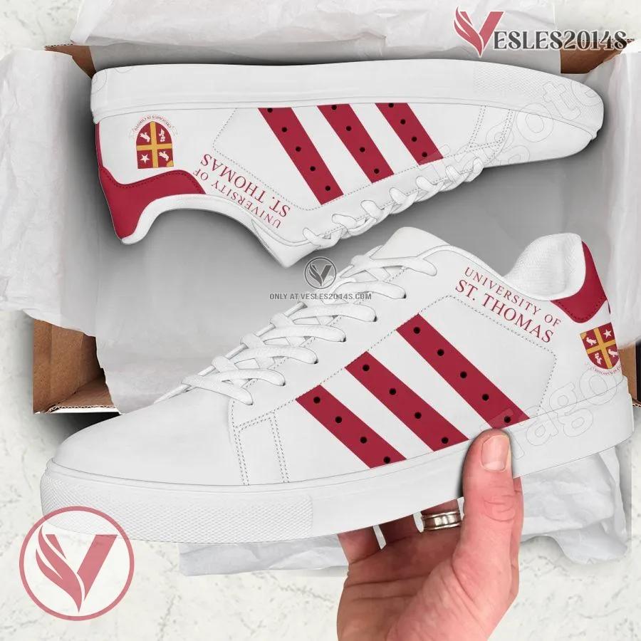 University of St Thomas Logo Stan Smith Shoes, Unique Sneaker For Fans - Vesles2014s
