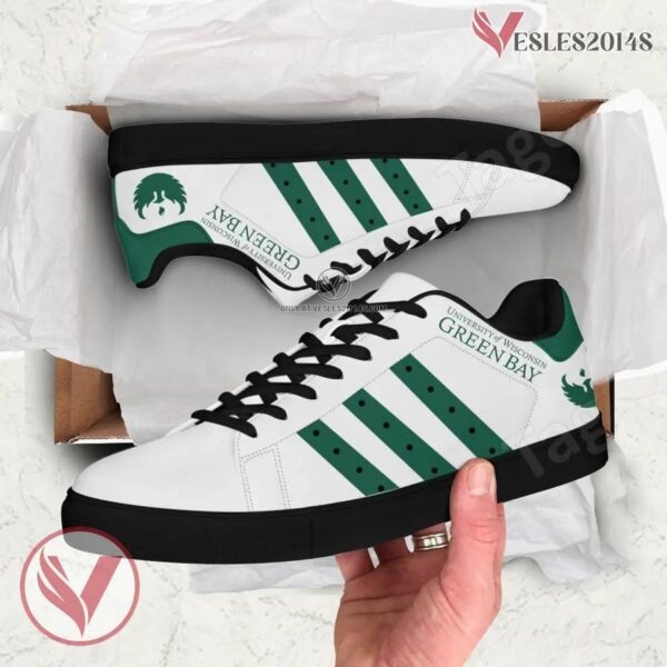 University of Wisconsin-Green Bay Stan Smith Shoes For Men And Womens - Vesles2014s 1