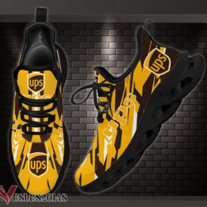 Ups Logo Custom Shoes, Best Running Shoes For Fans - Vesles2014S