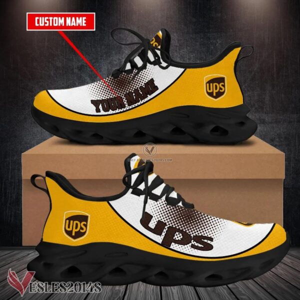 Ups Logo Custom Shoes Style 1, Best Running Shoes For Fans - Vesles2014S