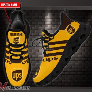 Ups Logo Custom Shoes Style 6, Best Running Shoes For Fans - Vesles2014S