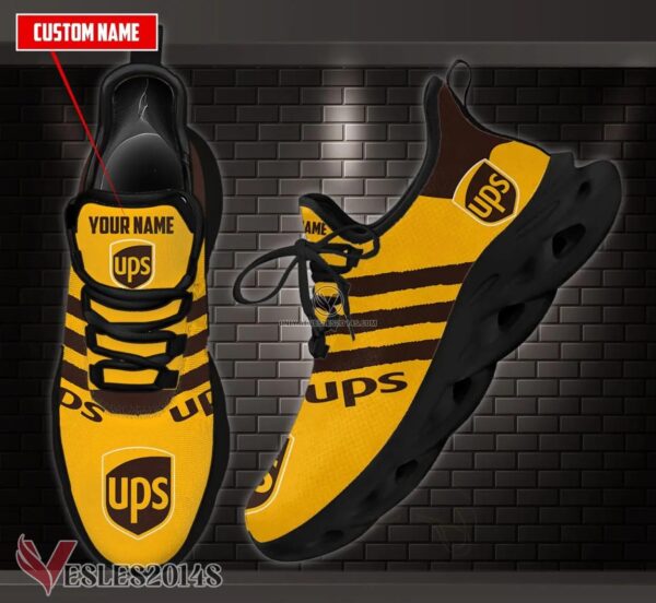 Ups Logo Custom Shoes Style 6, Best Running Shoes For Fans - Vesles2014S