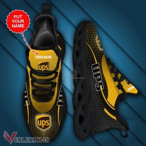 Ups Logo Custom Shoes Style 65, Best Running Shoes For Fans - Vesles2014S