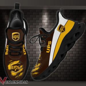Ups Logo Custom Shoes Style 77, Best Running Shoes For Fans - Vesles2014S