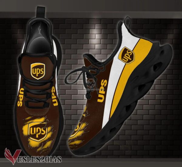 Ups Logo Custom Shoes Style 77, Best Running Shoes For Fans - Vesles2014S