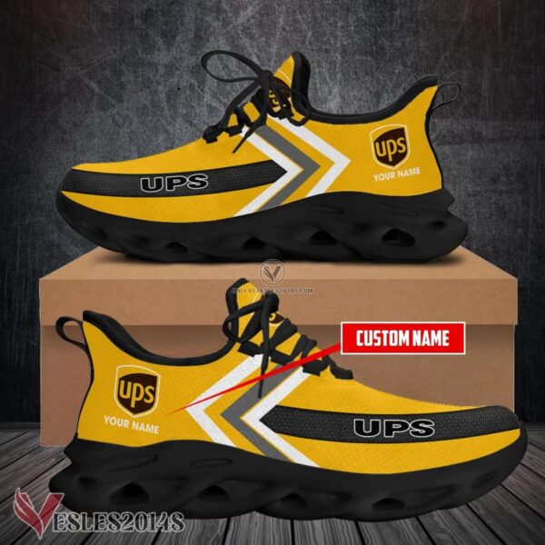 Ups Logo Custom Shoes Style 82, Best Running Shoes For Fans - Vesles2014S