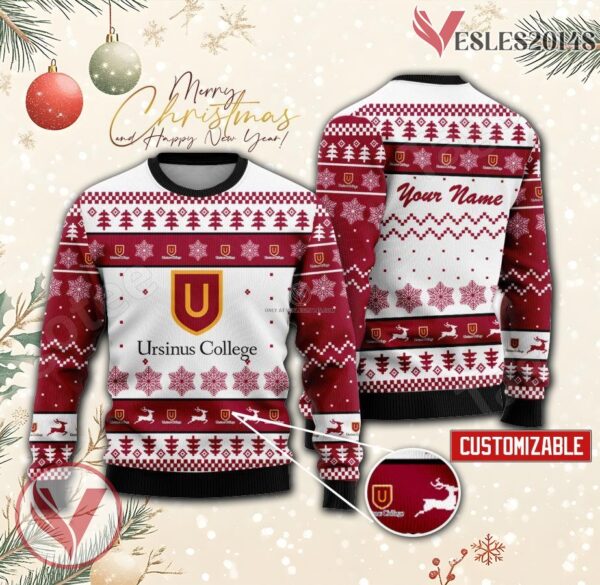 Ursinus College Custom Ugly Christmas Sweater, Unique Gift For Fans - Vesles2014s