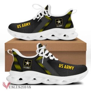 Us Army Logo Custom Shoes, Best Running Shoes For Fans - Vesles2014S 1