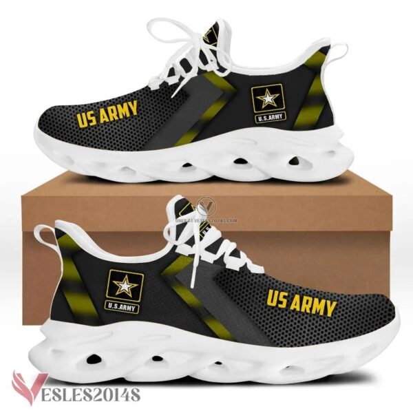 Us Army Logo Custom Shoes, Best Running Shoes For Fans - Vesles2014S 1