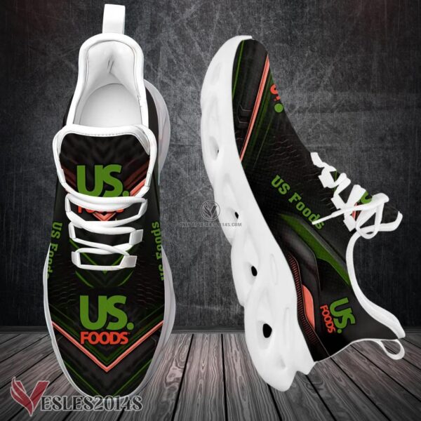 Us Foods Logo Custom Shoes, Best Running Shoes For Fans - Vesles2014S 1