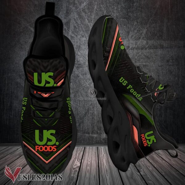 Us Foods Logo Custom Shoes, Best Running Shoes For Fans - Vesles2014S