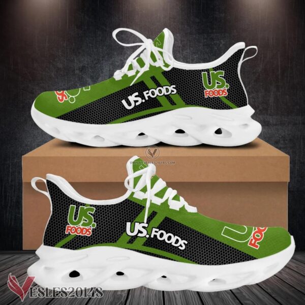 Us Foods Logo Custom Shoes Style 1, Best Running Shoes For Fans - Vesles2014S 1