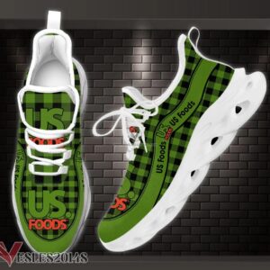 Us Foods Logo Custom Shoes Style 10, Best Running Shoes For Fans - Vesles2014S 1