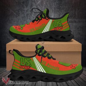 Us Foods Logo Custom Shoes Style 11, Best Running Shoes For Fans - Vesles2014S