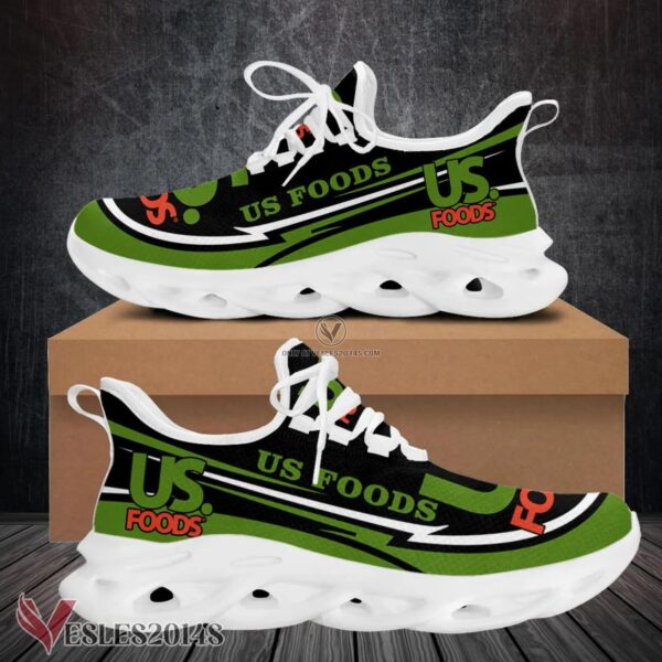 Us Foods Logo Custom Shoes Style 12, Best Running Shoes For Fans - Vesles2014S 1