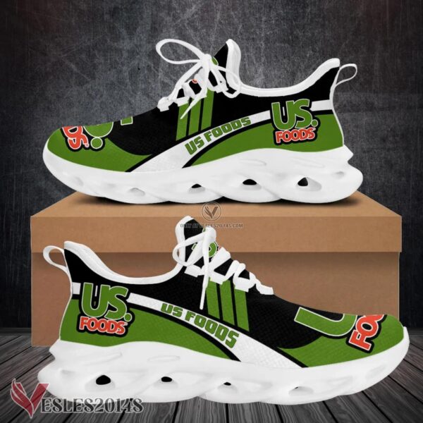 Us Foods Logo Custom Shoes Style 15, Best Running Shoes For Fans - Vesles2014S 1