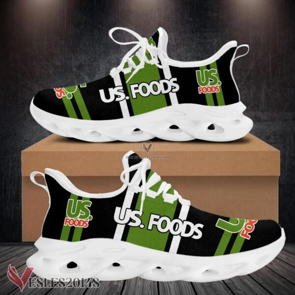Us Foods Logo Custom Shoes Style 16, Best Running Shoes For Fans - Vesles2014S 1